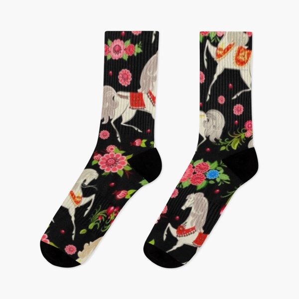 Item preview, Horses and Flowers designed and sold by BhARTi Taylor.