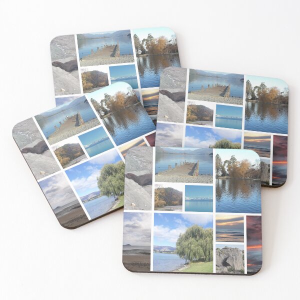 Item preview, New Zealand Beaches and Lakes Scenery Photos designed and sold by giftsbyminuet.