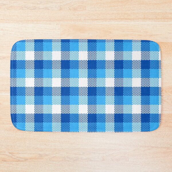 Item preview, Blue Plaid Checker Pattern designed and sold by ml-77pro.