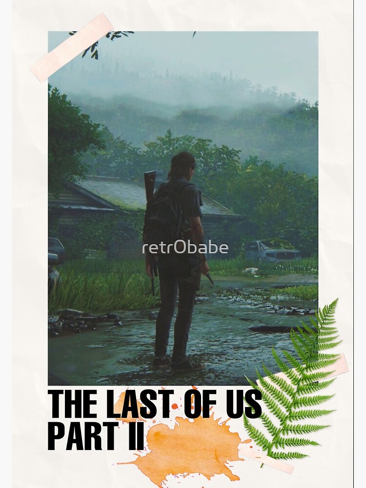 The Last Of Us 2 Ellie Poster Canvas Movie –