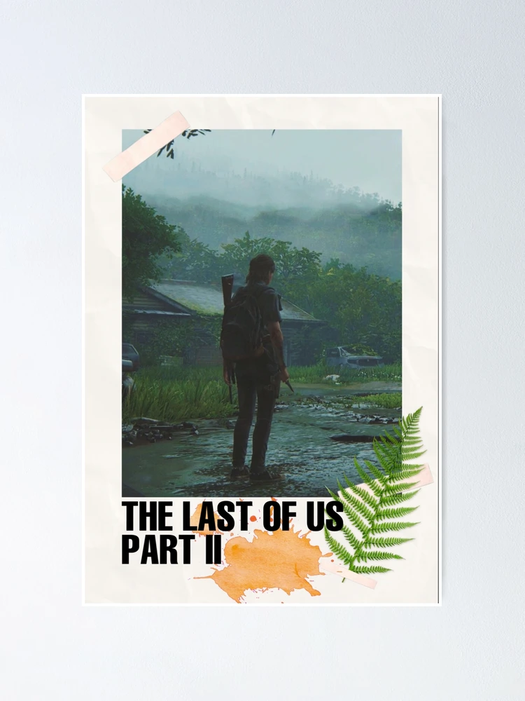 The Last of us Part II 2 Ellie Abby Portrait Poster Giclee Print