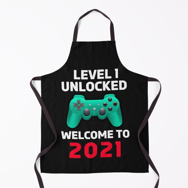 Item preview, LEVEL 1 UNLOCKED WELCOME TO 2021, Funny Design With Mod Control Video Games, Funny Gift For 1st Holiday of year and Anniversary designed and sold by be-great.
