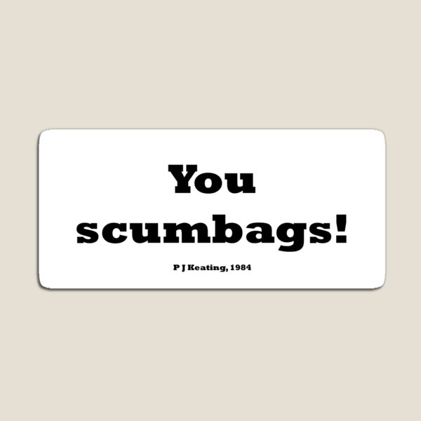 Item preview, Keating - Scumbags! designed and sold by Smolive.