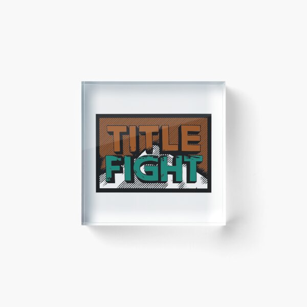 Item preview, Title Fight logo designed and sold by thisfadingdream.