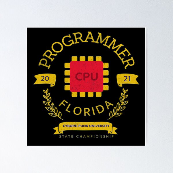 Item preview, State Champion Florida- Programmer designed and sold by Coder-T.