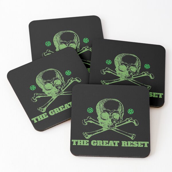 Item preview, The Great Reset - Death - Skill and Bones 2020 | Resist the Reset | NWO | Global Agenda designed and sold by IdeaPangea.