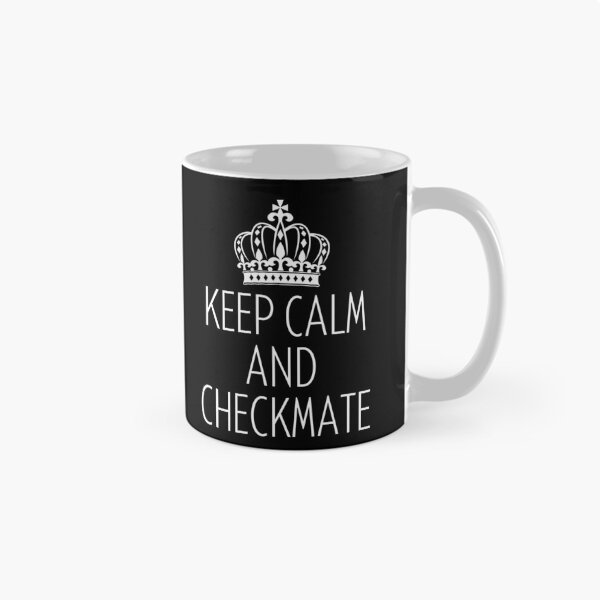 Item preview, Keep Calm and Checkmate designed and sold by springbloomb.
