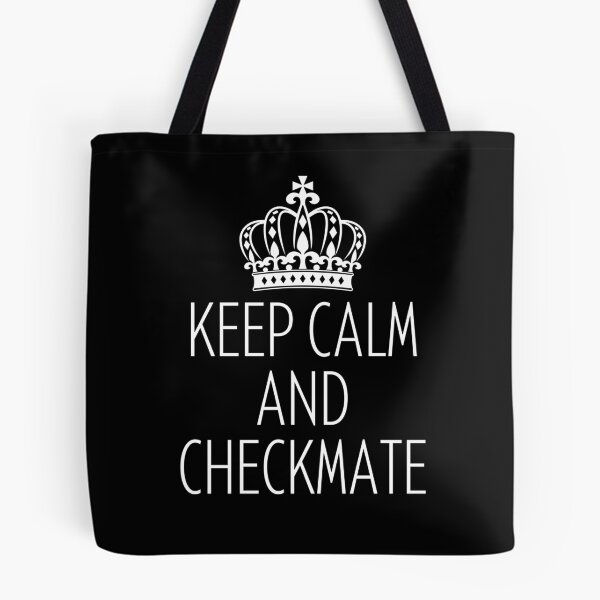Item preview, Keep Calm and Checkmate designed and sold by springbloomb.