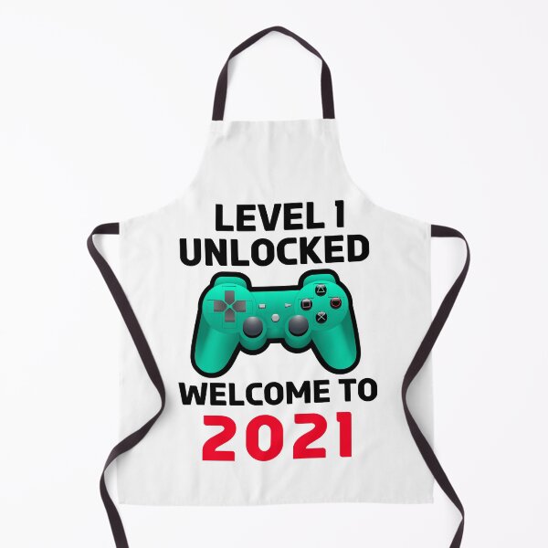 Item preview, LEVEL 1 UNLOCKED WELCOME TO 2021, Funny Design With Mod Control Video Games, Funny Gift For 1st Holiday of year and Anniversary designed and sold by be-great.