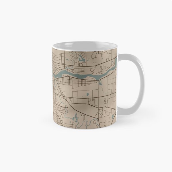 Item preview, Elkhart Sepia Map designed and sold by CPTVDesign.