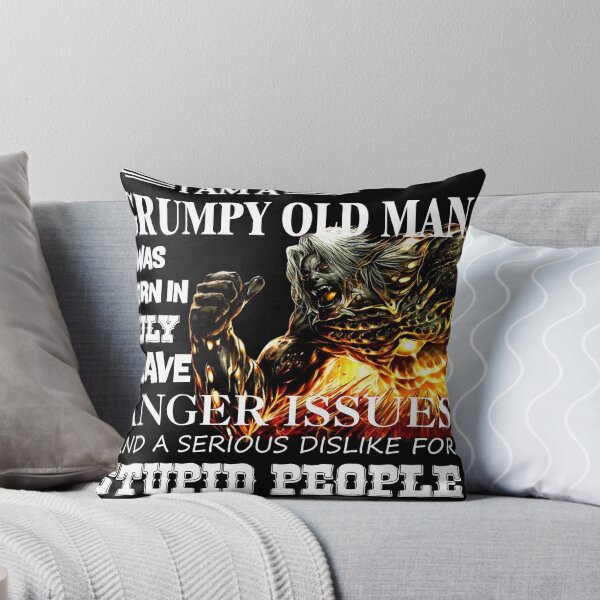 Item preview, Demon Warrior Walk away I Am Grumpy Old Man Born in July designed and sold by Olivia-Evans.