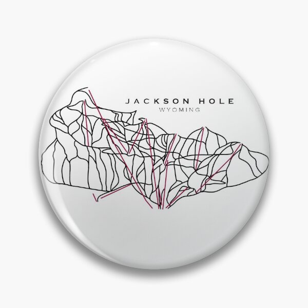 Artikelvorschau, Jackson Hole Wyoming Skikarte entworfen und verkauft von summit-designs.
