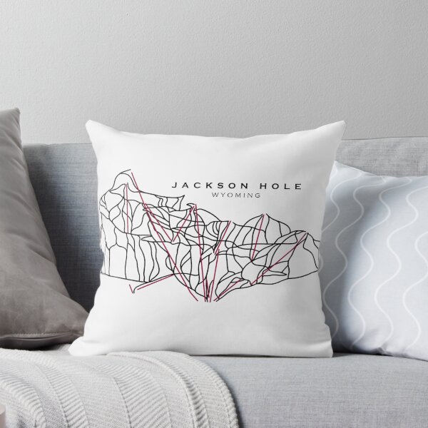Item preview, Jackson Hole Wyoming Ski Map designed and sold by summit-designs.