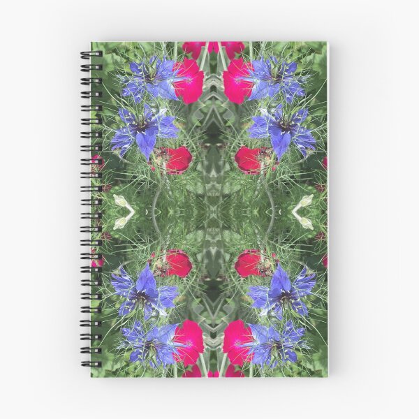Item preview, Flowers, Divine - Love in the Mist - Pink and Blue designed and sold by RoseAromas.