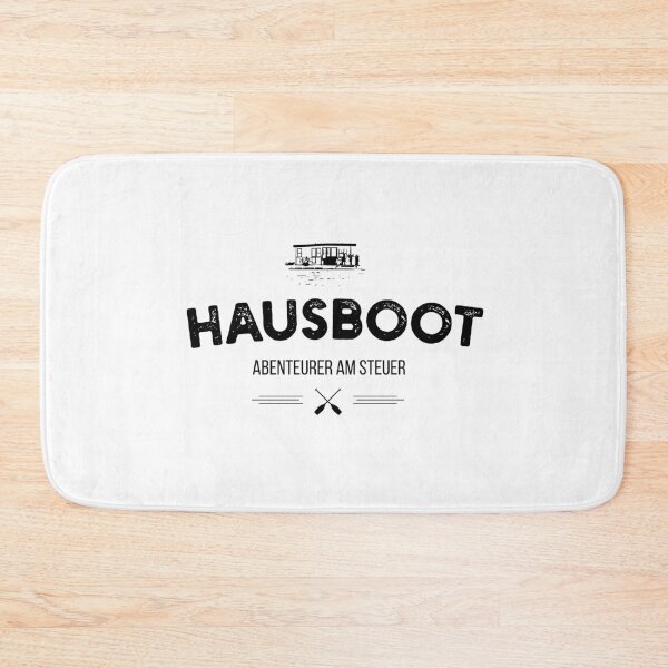 Artikelvorschau, Hausboot Abenteurer am Steuer entworfen und verkauft von hummyteez.