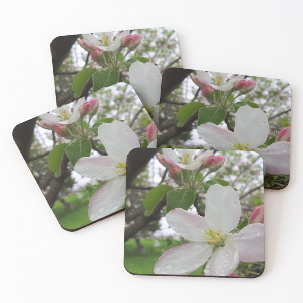Item preview, rain on pretty pink flowers designed and sold by Sammi-Design.