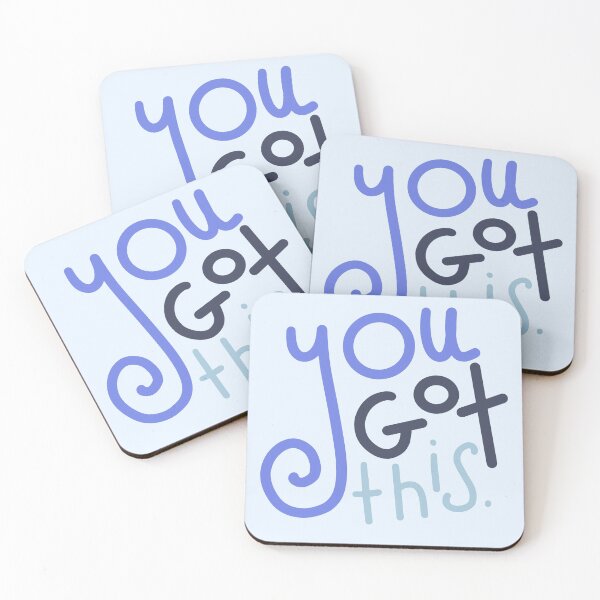Item preview, You Got This Blue designed and sold by Theatric Prints.