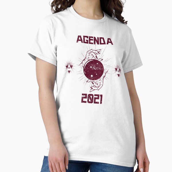 Vista previa del artículo con la obra «Agenda 21 | Resista el reinicio | NWO | Agenda Global», diseñado y vendido por IdeaPangea.