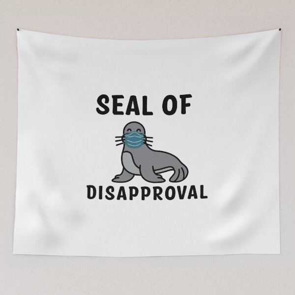 Item preview, Seal Of Disapproval black designed and sold by Th3 Merch.