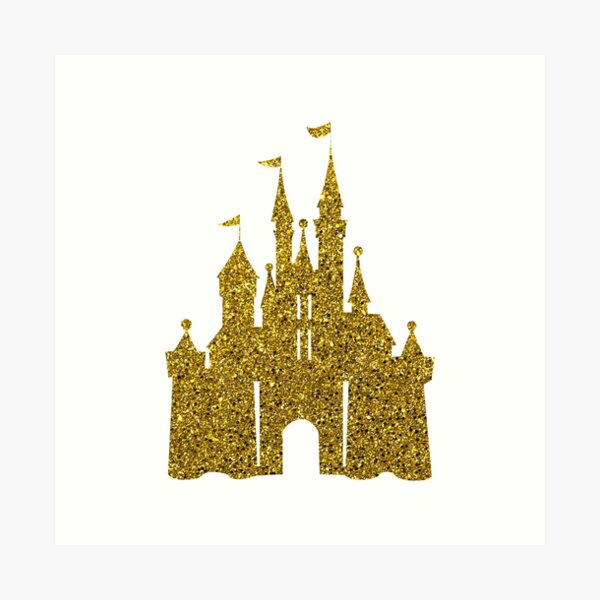 Gold Art Print