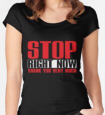 Spice Girls - Stop Women's Fitted Scoop T-Shirt