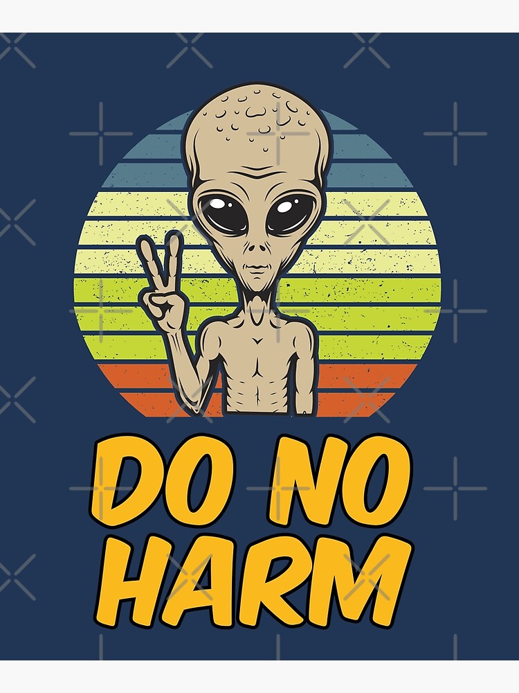 Do No Harm Mounted Print For Sale By HappySchnapper Redbubble