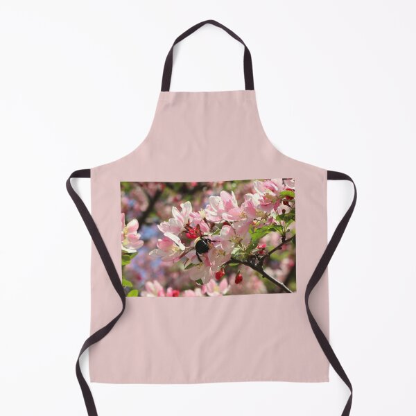 Item preview, Bumble Bee on Crabapple Blossom designed and sold by anitahiltz.