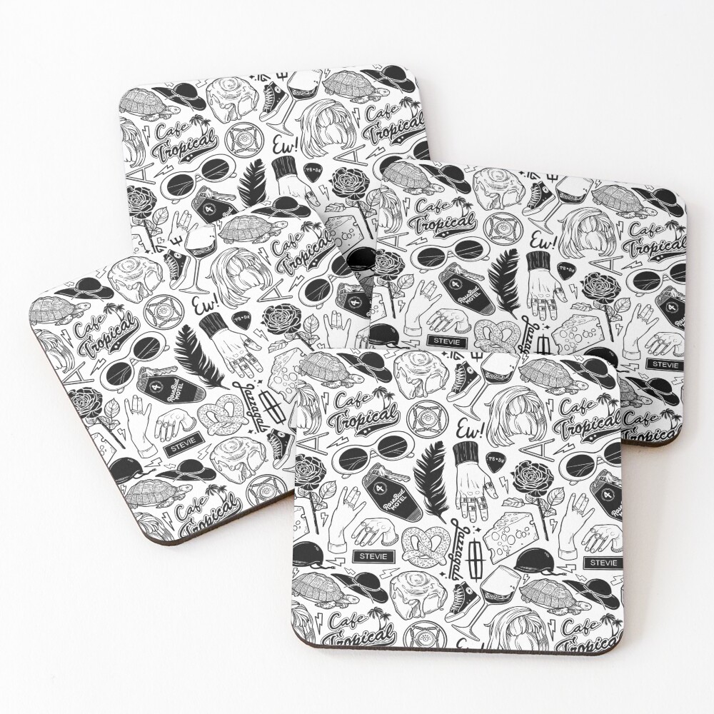 Item preview, Coasters (Set of 4) designed and sold by Rougaroux.