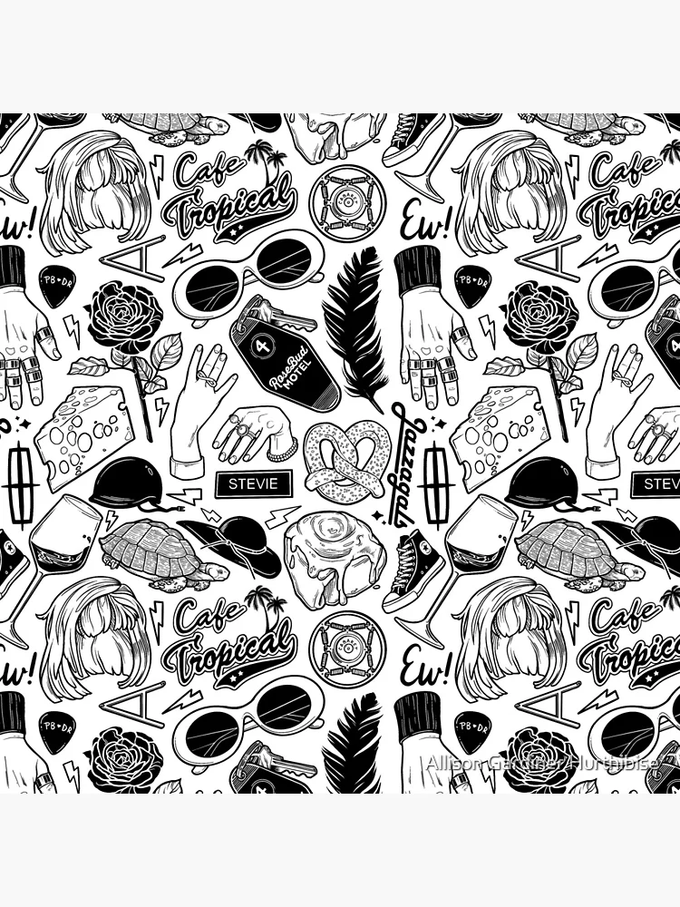 Thumbnail 4 of 4, Clock, Ew, Pattern! designed and sold by Allison Gardiner Hurthibise.