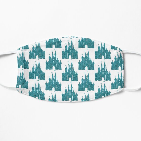 Blue Glitter Mask