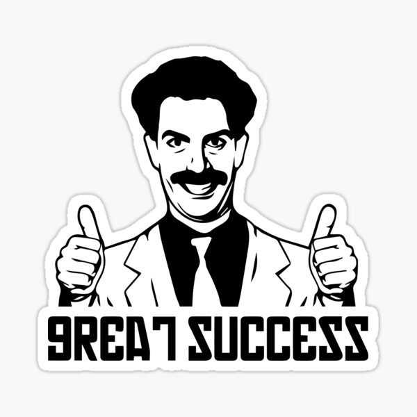 Item preview, Borat great success designed and sold by IgaBarClay.