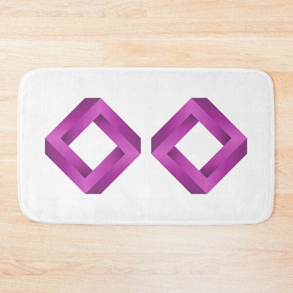 Item preview, Twin Penrose Squares ( Purple ) designed and sold by pgons.