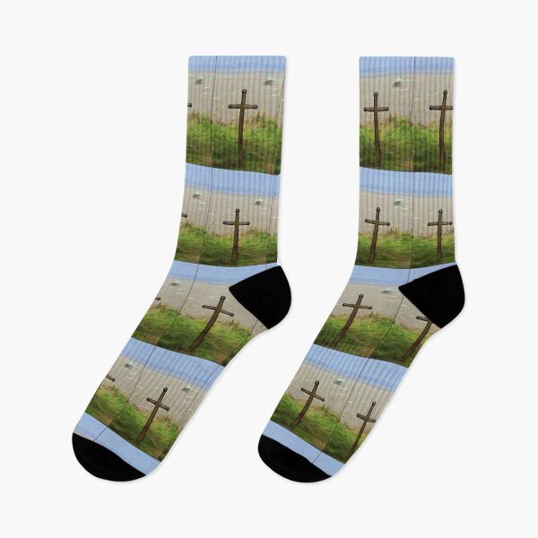 Item preview, Iron Cross Bollard on Church Hill designed and sold by anitahiltz.