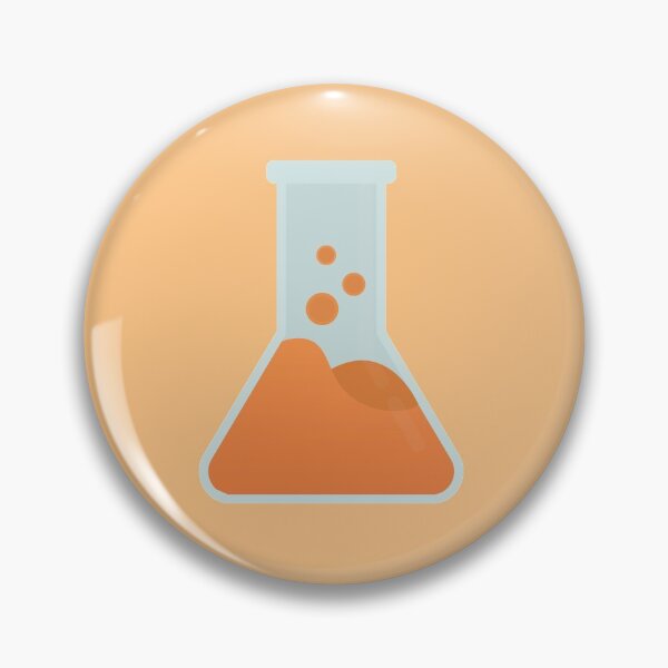 Item preview, Orange Lab Flask  designed and sold by karolinadoesart.