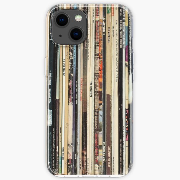 Classic Rock 2 Vinyl Records iPhone Soft Case