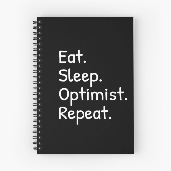 Item preview,  Eat Sleep Optimist Repeat Funny  designed and sold by Islanr.