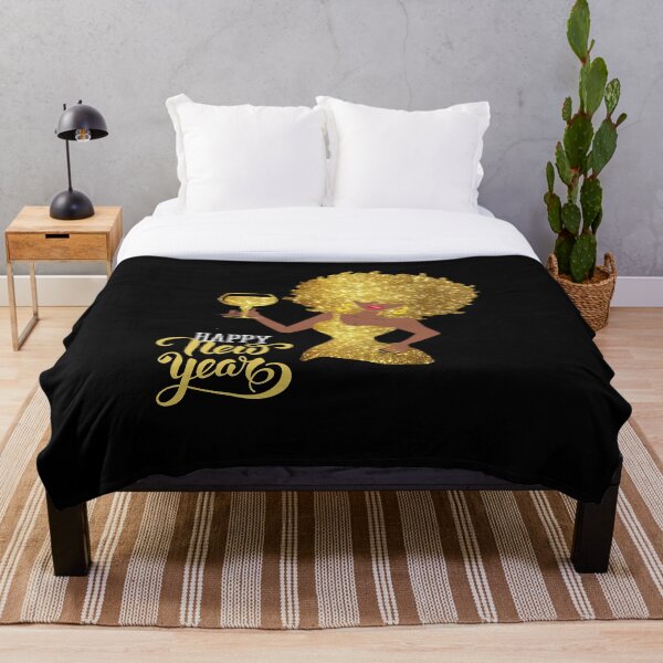 Aperçu de l'œuvre Ebony Diva bonne année créée et vendue par R&BApparel.
