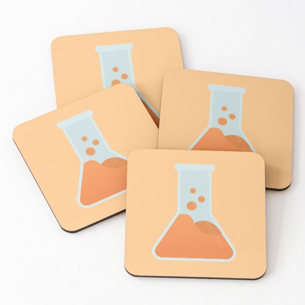 Item preview, Orange Lab Flask  designed and sold by karolinadoesart.