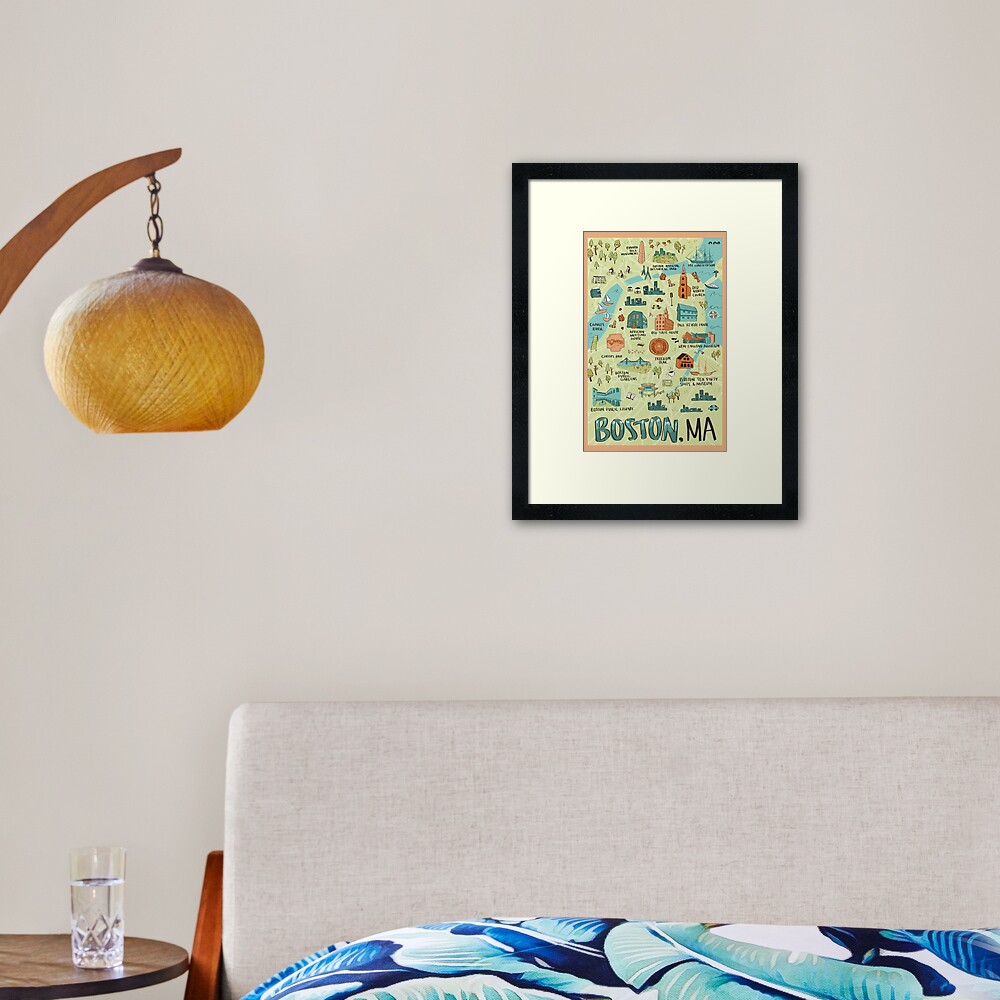 Item preview, Framed Art Print designed and sold by smolfem.