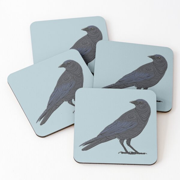 Item preview, Crow designed and sold by Corvola Creations.