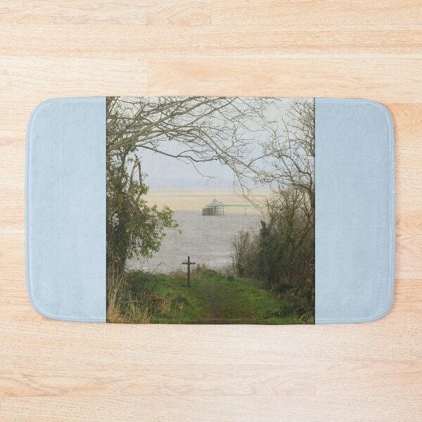 Item preview, Framed View on Church Hill of Clevedon Pier designed and sold by anitahiltz.
