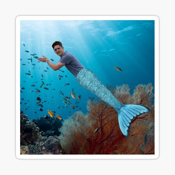 Item preview, dan dan the mermaid man designed and sold by queentrash6205.