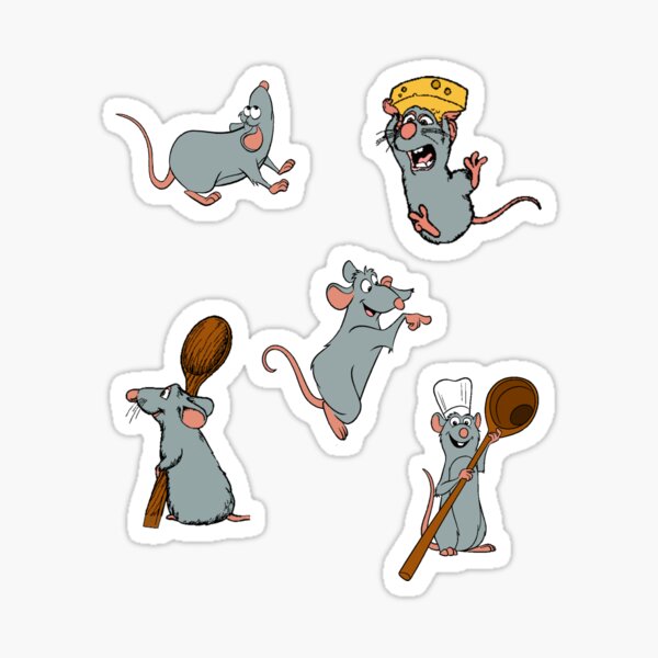 Pack Rémy Ratatouille Sticker