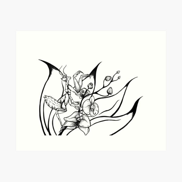 Item preview, orchid mantis designed and sold by RayStell.