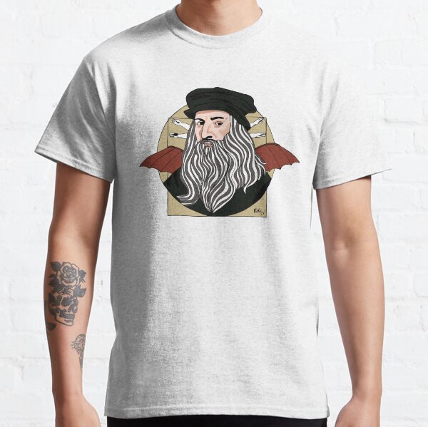 Leonardo Da Vinci Camiseta clásica