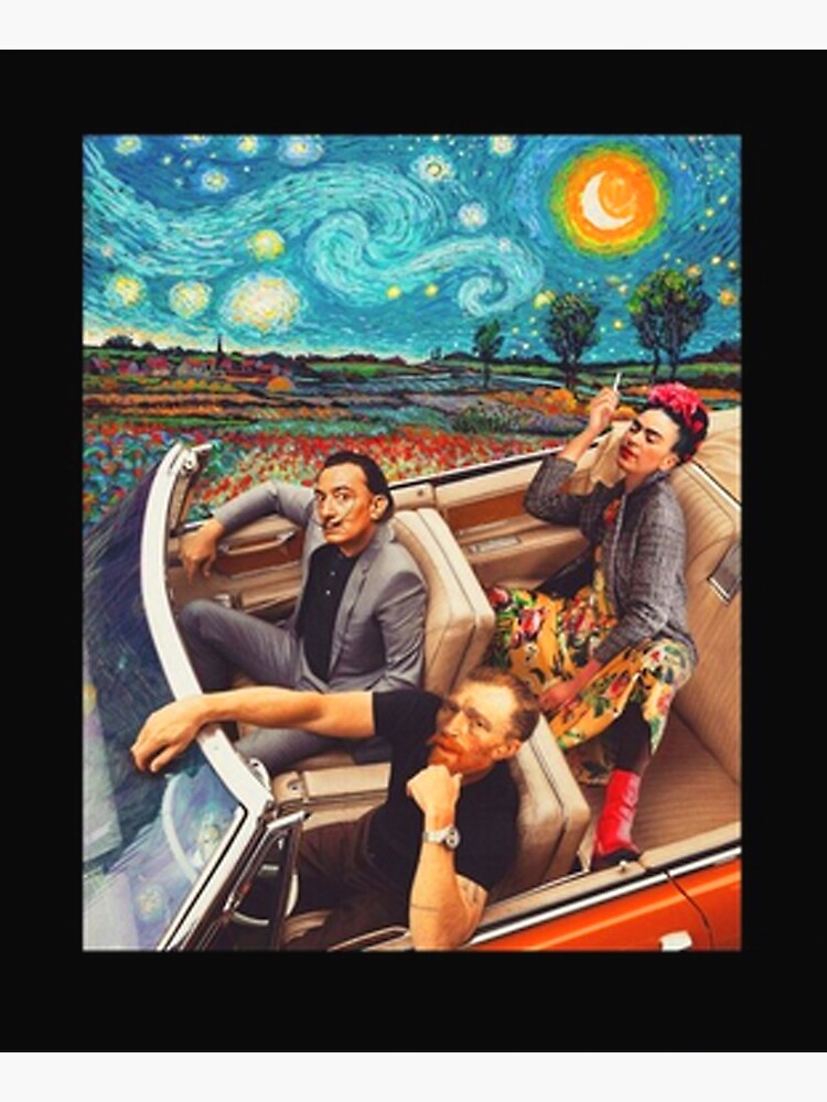 van gogh frida kahlo
