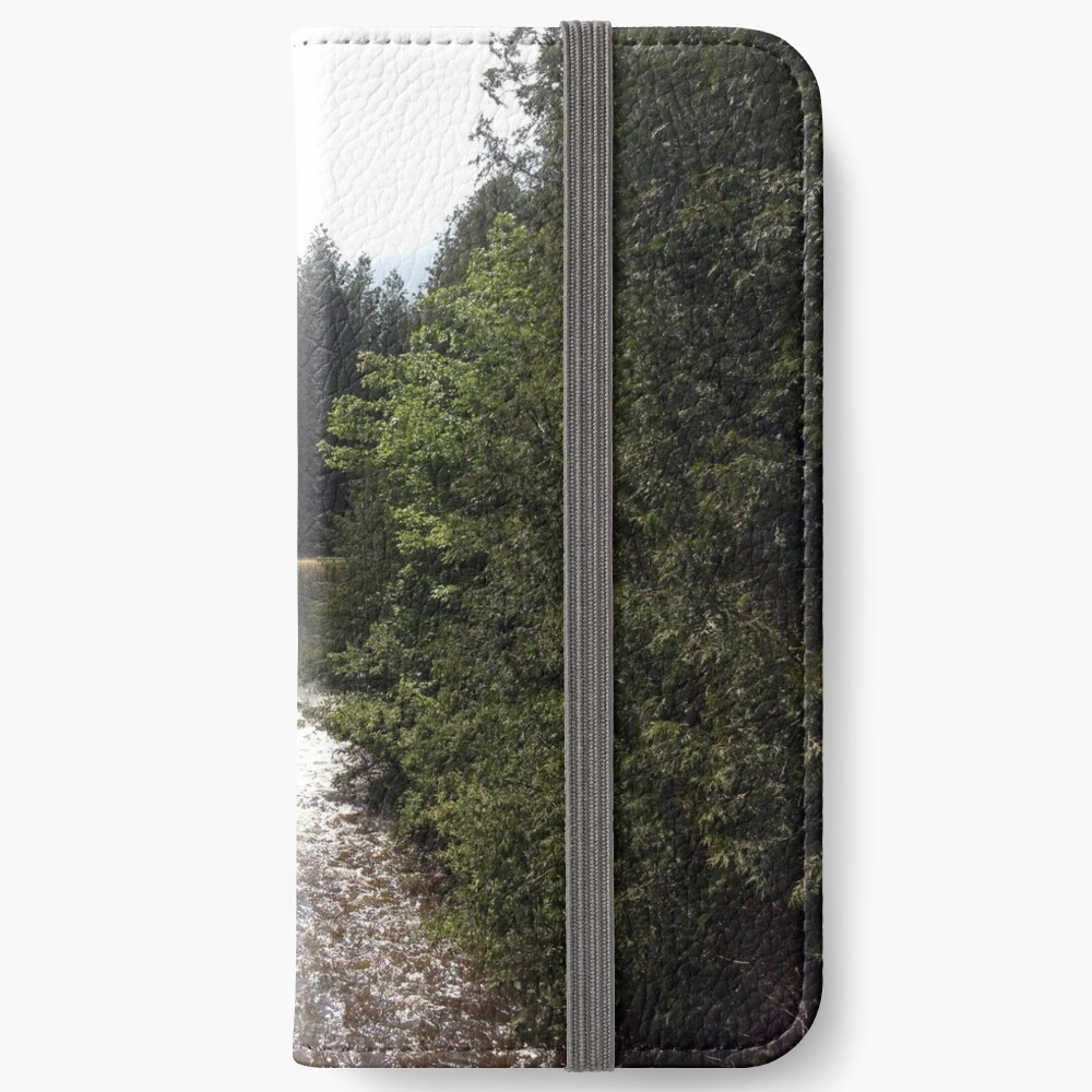 Nature, Water, Forest, Bathroom decor, Forest sticker, Forest magnet, iPhone Wallet