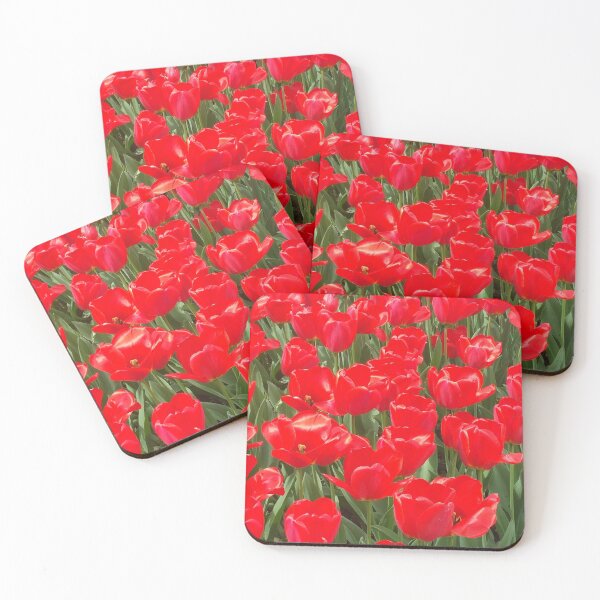 Item preview, Belgian Tulips in Red designed and sold by BlancheAndPappy.
