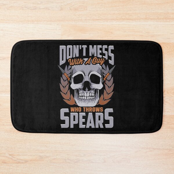 Item preview, Don't Mess With A Guy Who Throws Spears Javelin designed and sold by perfectpresents.