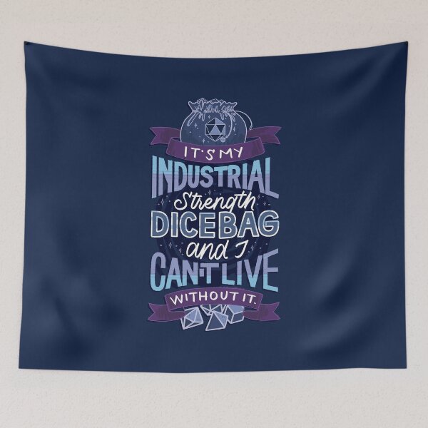 Item preview, Industrial Strength Dice Bag designed and sold by polliadesign.